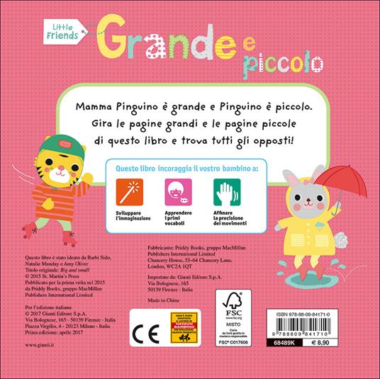 Grande e piccolo. Little friends - Natalie Munday,Amy Oliver - 2