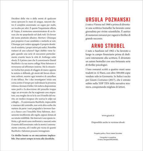 Anonimo - Ursula Poznanski,Arno Strobel - 3