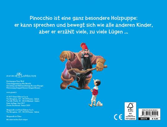 Pinocchio 3D. Ediz. tedesca - 2