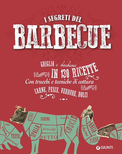 I segreti del  barbecue. Griglia e barbecue in 130 ricette - copertina