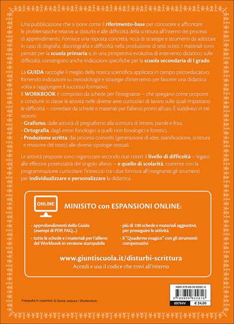 Disturbi e difficoltà della scrittura. Disgrafia, disortografia e difficoltà nella produzione di testi scritti. Con aggiornamento online - 3