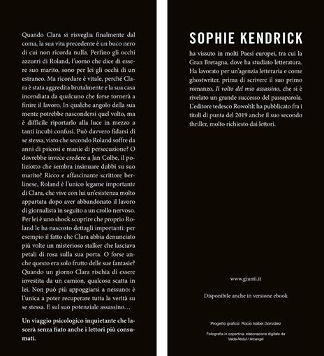 Il volto del mio assassino - Sophie Kendrick - Libro - Giunti Editore - M