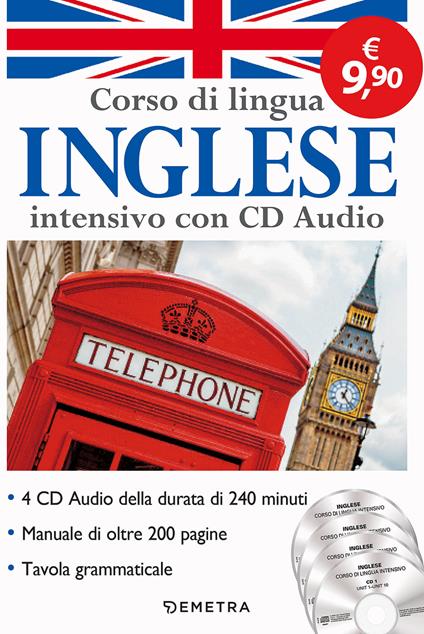 Corso di lingua. Inglese intensivo. Con 4 CD-Audio - copertina