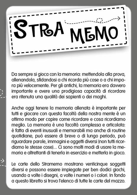 Stramemo. 50 carte per allenare la memoria! Con Carte - Beniamino Sidoti - 3