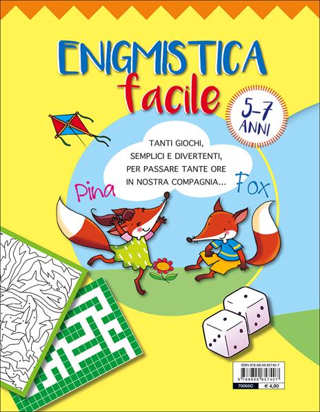 Enigmistica facile 5-7 anni - Antonio Barbanera - Barbara Bongini