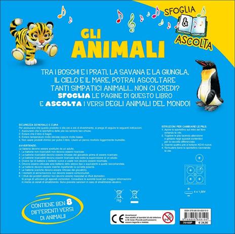 Gli animali. Ediz. a colori - Patrizia Nencini - 2