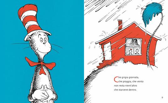 Il gatto col cappello. Ediz. a colori - Dr. Seuss - Libro - Giunti