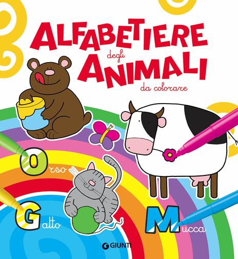 Alfabetiere degli animali da colorare - 4