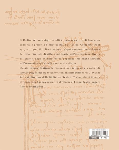 Il codice sul volo degli uccelli. Ediz. a colori - Leonardo da Vinci - 2