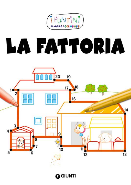 La fattoria. I puntini da unire e colorare. Ediz. a colori - Micaela Vissani - 3