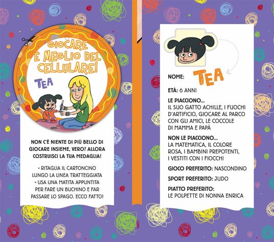 Libro per bambini letto ad alta voce: Tea, mi dai il telefono