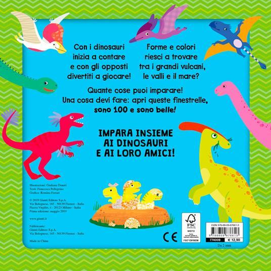  Il libro pop-up dei dinosauri - Pellegrino, Francesca