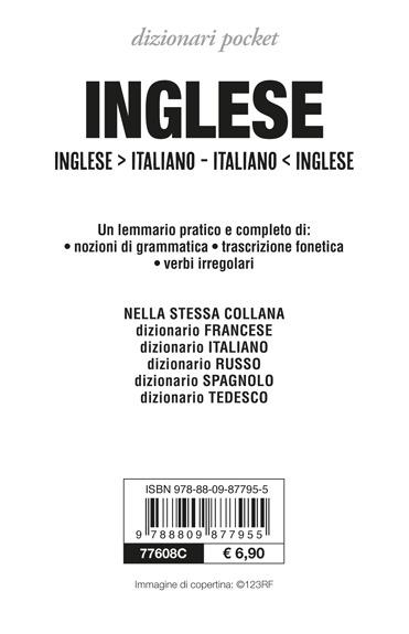 Dizionario inglese. Inglese-italiano, italiano-inglese - Libro - Giunti  Editore - Eurodizionari pocket