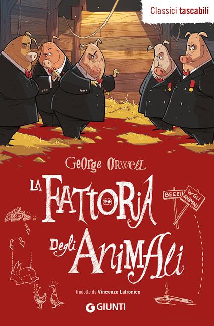 La fattoria degli animali - George Orwell - copertina