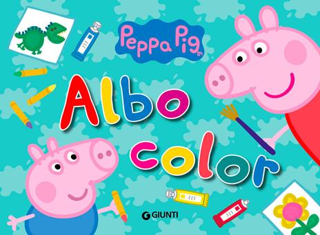 Albo color. Peppa Pig - Silvia D'Achille - Libro - Giunti Editore 