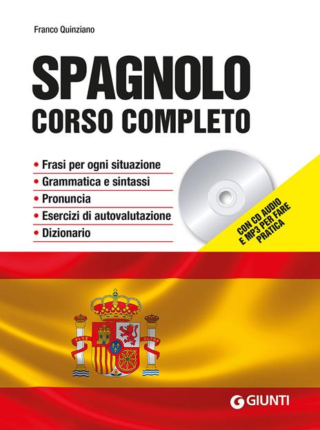 Spagnolo. Corso completo. Con CD-Audio. Con File audio per il download - Franco Quinziano - copertina