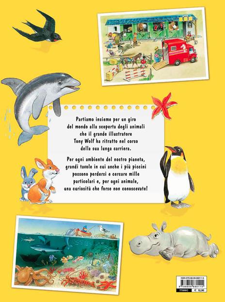 Tony Wolf: animali fantastici e libri giganti - Style Piccoli