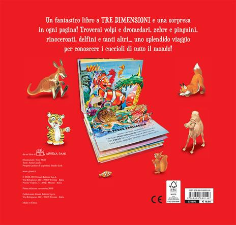 Cuccioli: libro pop-up per bambini