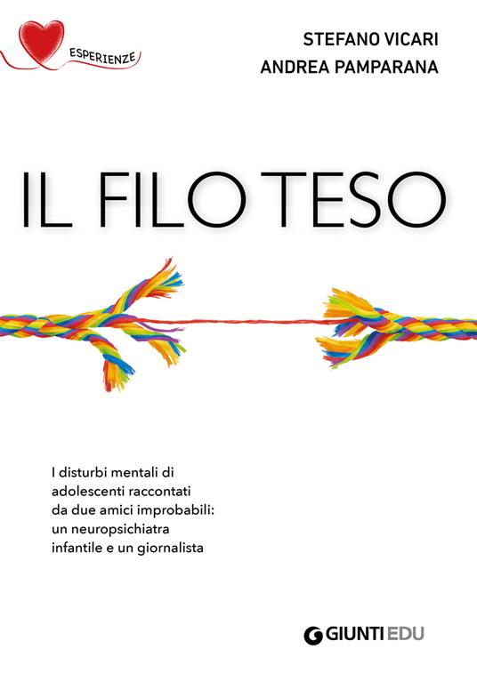 Il filo teso. I disturbi mentali di adolescenti raccontati da due amici improbabili: un neuropsichiatra infantile e un giornalista - Stefano Vicari,Andrea Pamparana - copertina