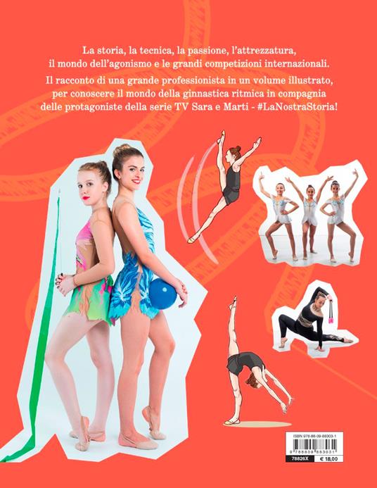 Il grande libro della ginnastica ritmica con Sara e Marti Laura Brunelli Libro Giunti
