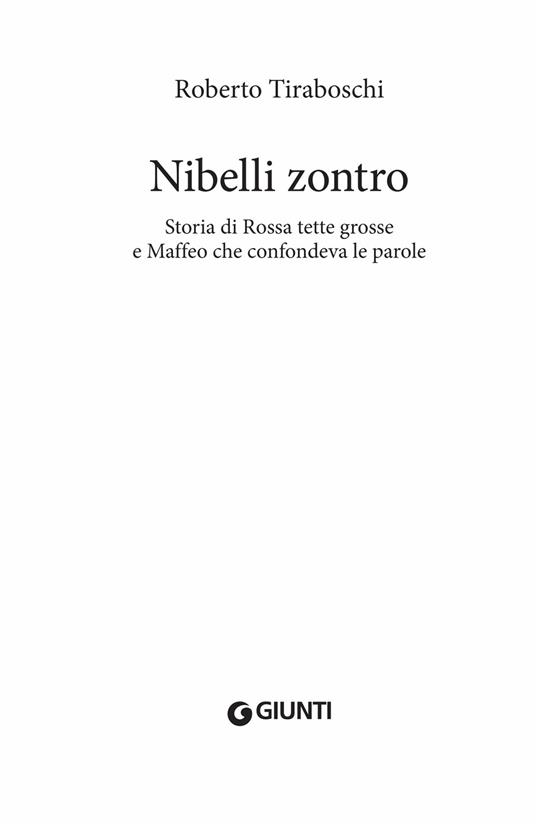 Nibelli Zontro. Storia di Rossa tette grosse e Maffeo che confondeva le parole - Roberto Tiraboschi - 4
