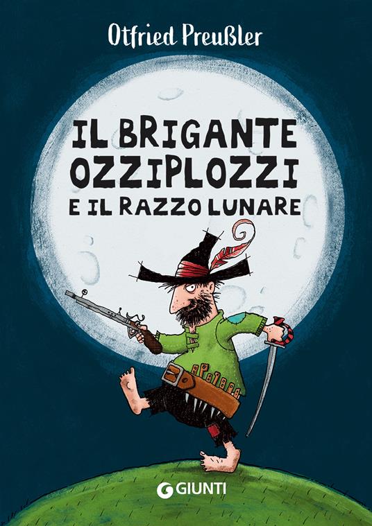 Il brigante Ozziplozzi e il razzo lunare - Otfried Preussler - copertina