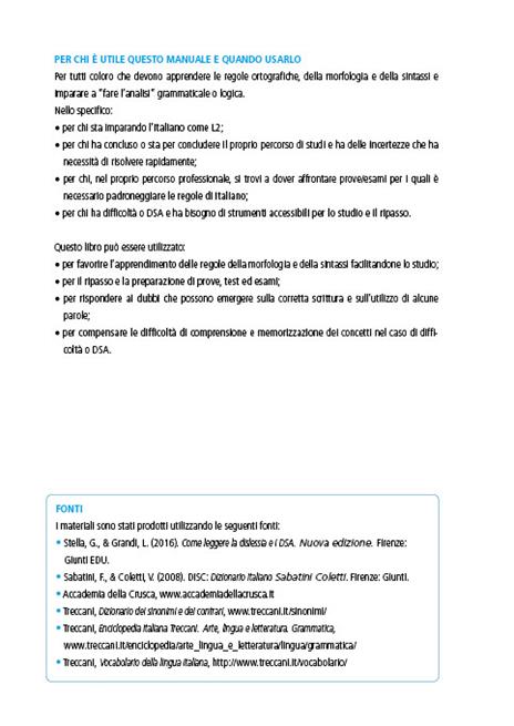 Il manuale di base delle regole di italiano. Morfologia, sintassi e ortografia. Mappe, schemi e tabelle per memorizzare più facilmente - Paola Anna Sacchetti - 5