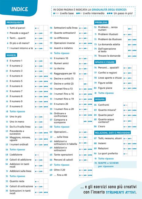  Tuttoesercizi. Matematica. Per la 1ª classe elementare - 3