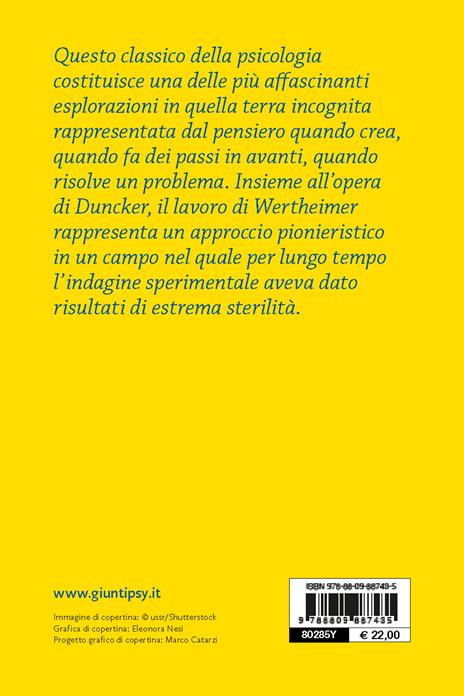 Il pensiero produttivo - Max Wertheimer - 2