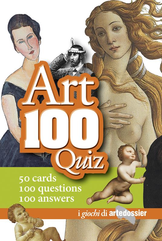 Art 100 quiz. Ediz. inglese - Gloria Fossi - copertina