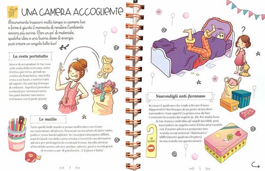 La super guida delle ragazze creative. Girls' book. Ediz. a spirale - Aurore Meyer - 5