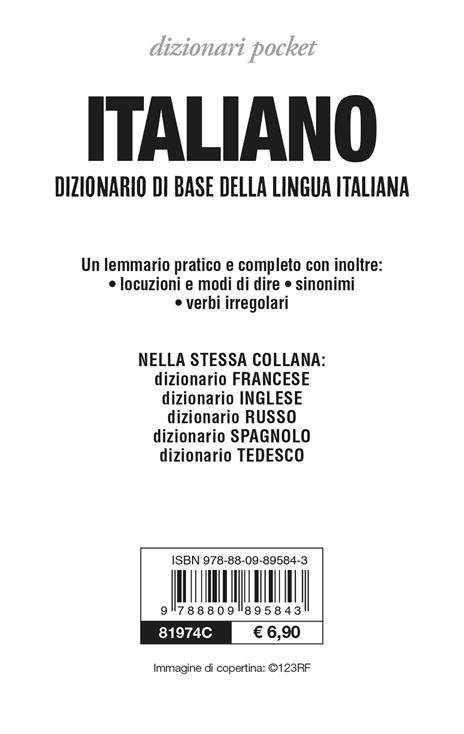 Italiano. Dizionario di base della lingua italiana - 2