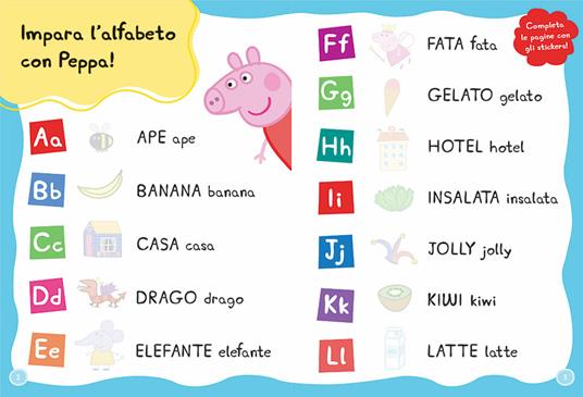 Scopri l'alfabeto con Peppa Pig L Come Libro