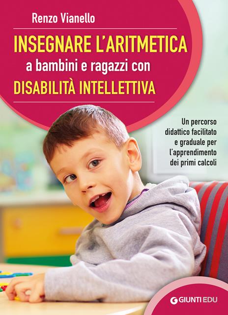 Insegnare l'aritmetica a bambini e ragazzi con disabilità intellettiva. Un percorso didattico facilitato e graduale per l'apprendimento dei primi calcoli - Renzo Vianello - copertina