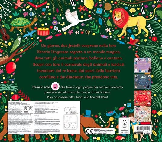 Il carnevale degli animali. Il racconto musicale. Ediz. a colori - Camille  Saint-Saëns - Katy Flint - - Libro - Giunti Editore - Le Strenne