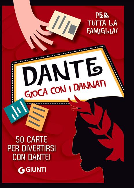 Dante. Gioca con i dannati. 50 carte per divertirsi con Dante! Con 50 Carte - Beniamino Sidoti - copertina