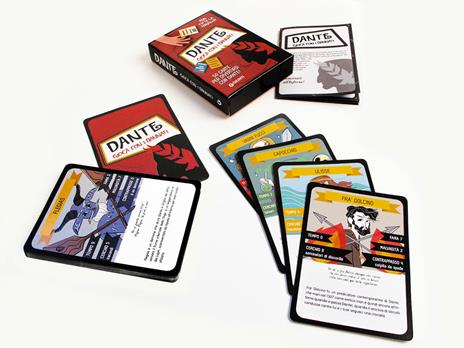 Dante. Gioca con i dannati. 50 carte per divertirsi con Dante! Con 50 Carte - Beniamino Sidoti - 7