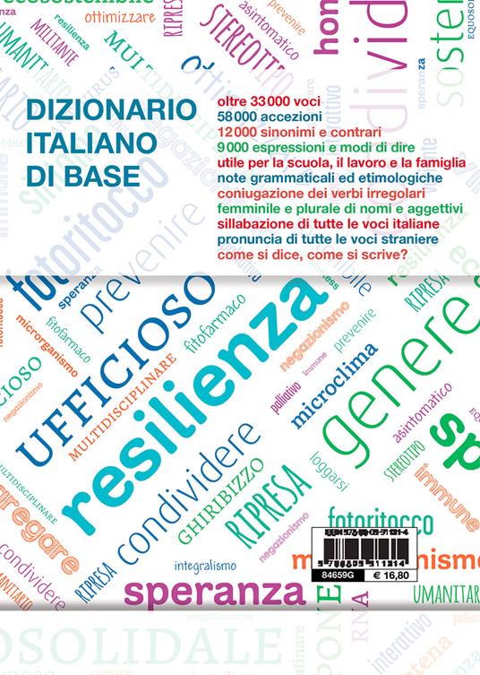 Dizionario italiano di base. Nuova ediz. - 9788809911314 in Dizionari  scolastici