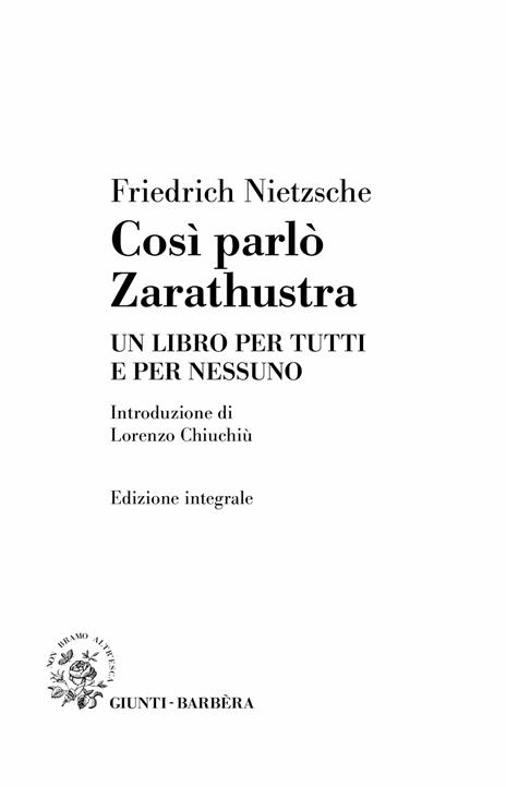 Così parlò Zarathustra. Ediz. integrale - Friedrich Nietzsche - 3