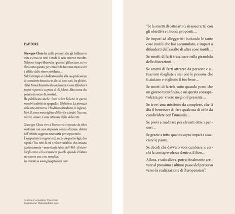 Zero pensieri. 10 passi per tornare a quando il futuro era semplice - Giuseppe Cloza - 2