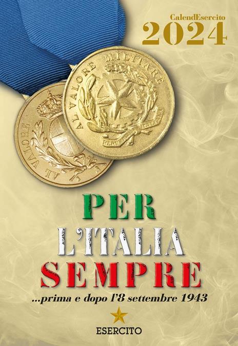 Calendario da muro Esercito Italiano 2024 - Giunti Editore - Cartoleria e  scuola