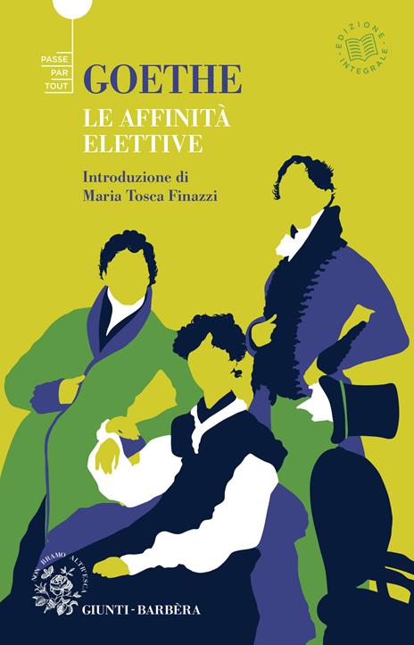 Le affinità elettive - Johann Wolfgang Goethe - copertina