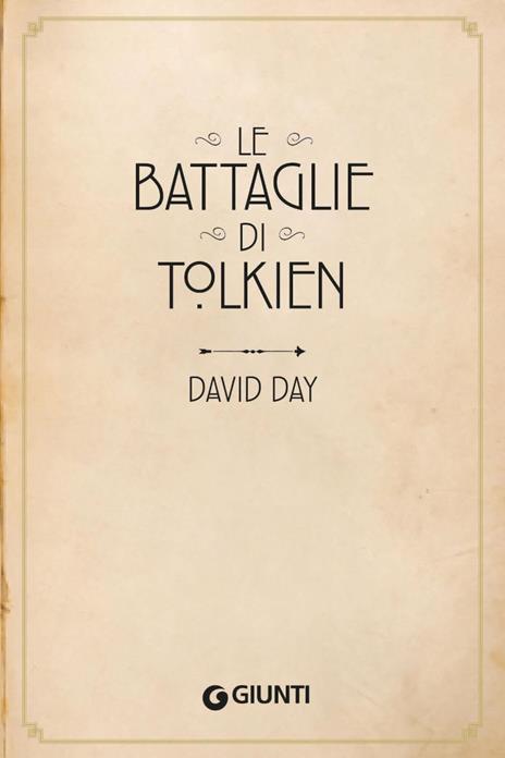 Le battaglie di Tolkien - David Day - 2