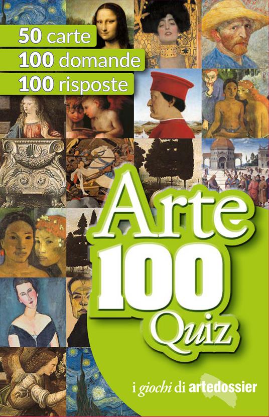 Arte 100 quiz - Gloria Fossi - copertina