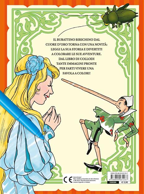 Pinocchio da colorare. Ediz. illustrata - Libro - Giunti Editore - Coloring