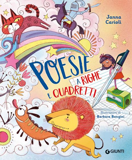 Poesie a righe e quadretti - Janna Carioli - copertina