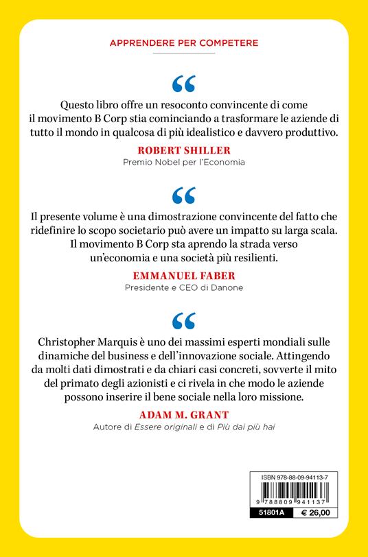 Il movimento B Corp. Un capitalismo sostenibile per un mondo migliore - Christopher Marquis - 3