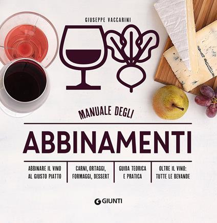 Manuale degli abbinamenti - Giuseppe Vaccarini - copertina