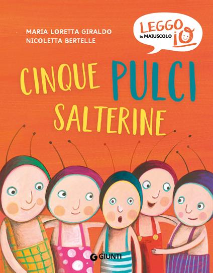 Cinque pulci salterine. Ediz. a colori - Maria Loretta Giraldo,Nicoletta Bertelle - copertina