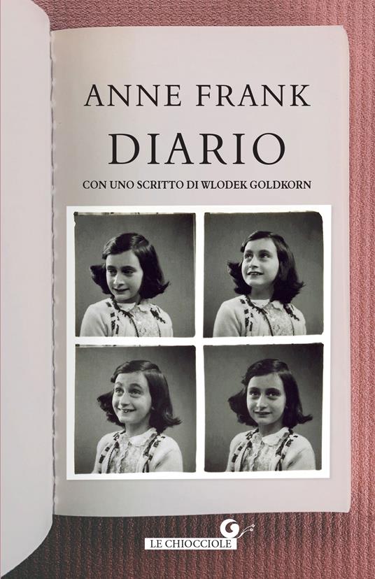 Diario - Anne Frank - copertina